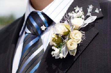 Groomsmen corsages