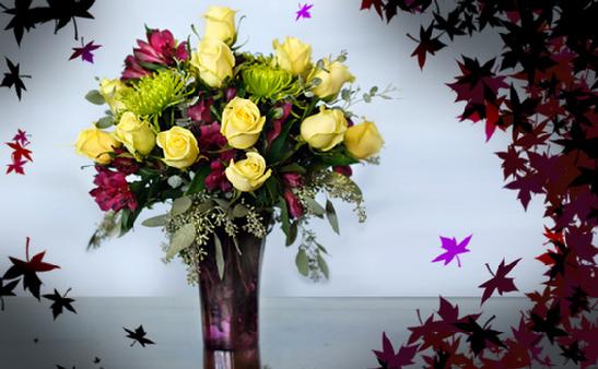 HAlloween flowers centerpieces